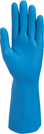 Рукавички латексні, флоковані, довжина - VE440BL08