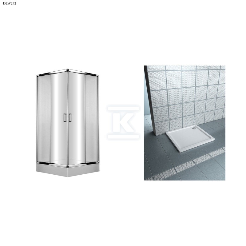 Kabina prysznicowa Onnline 80x80 cm - DLW272