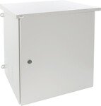 Шафа RACK 12U / 19” підвісна, вандалостійка 600x400 сіра