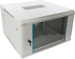 Шафа RACK 6U /19” підвісна для складання 600x600 сіра