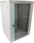 Шафа RACK 18U /19” настінна для складання 600x600 сіра