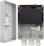 6-портовий комутатор S64H з блоком живлення для 4 IP камер у герметичному корпусі.