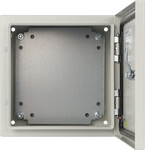 Металева коробка з монтажною пластиною AWOH252515 IP66 250x250x150