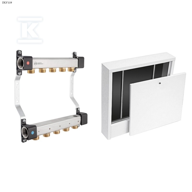 Rozdzielacz InoxFlow z nyplami do - DLV119