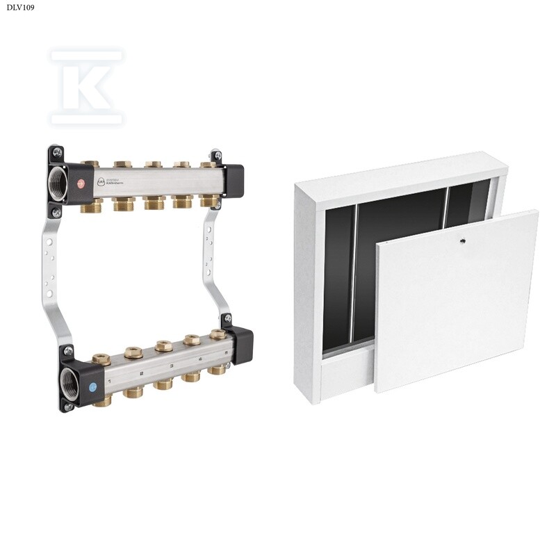 Rozdzielacz InoxFlow z zaworami - DLV109