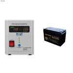 Zasilacz awaryjny SINUS PRO 1000 E 12/230V (700/1000W) + Akumulator AGM 12V 100 Ah