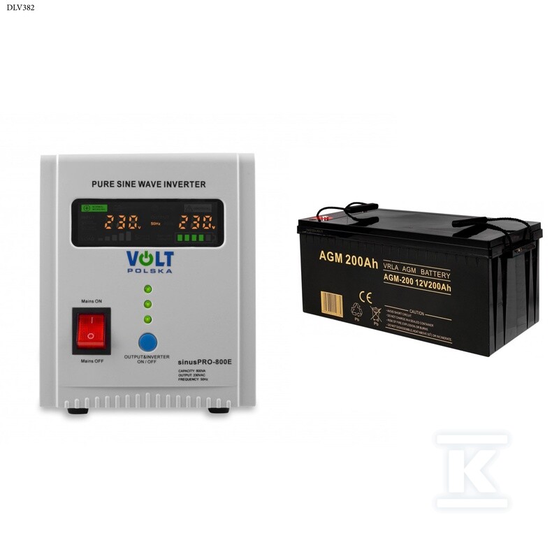 Zasilacz awaryjny SINUS PRO 800 E - DLV382