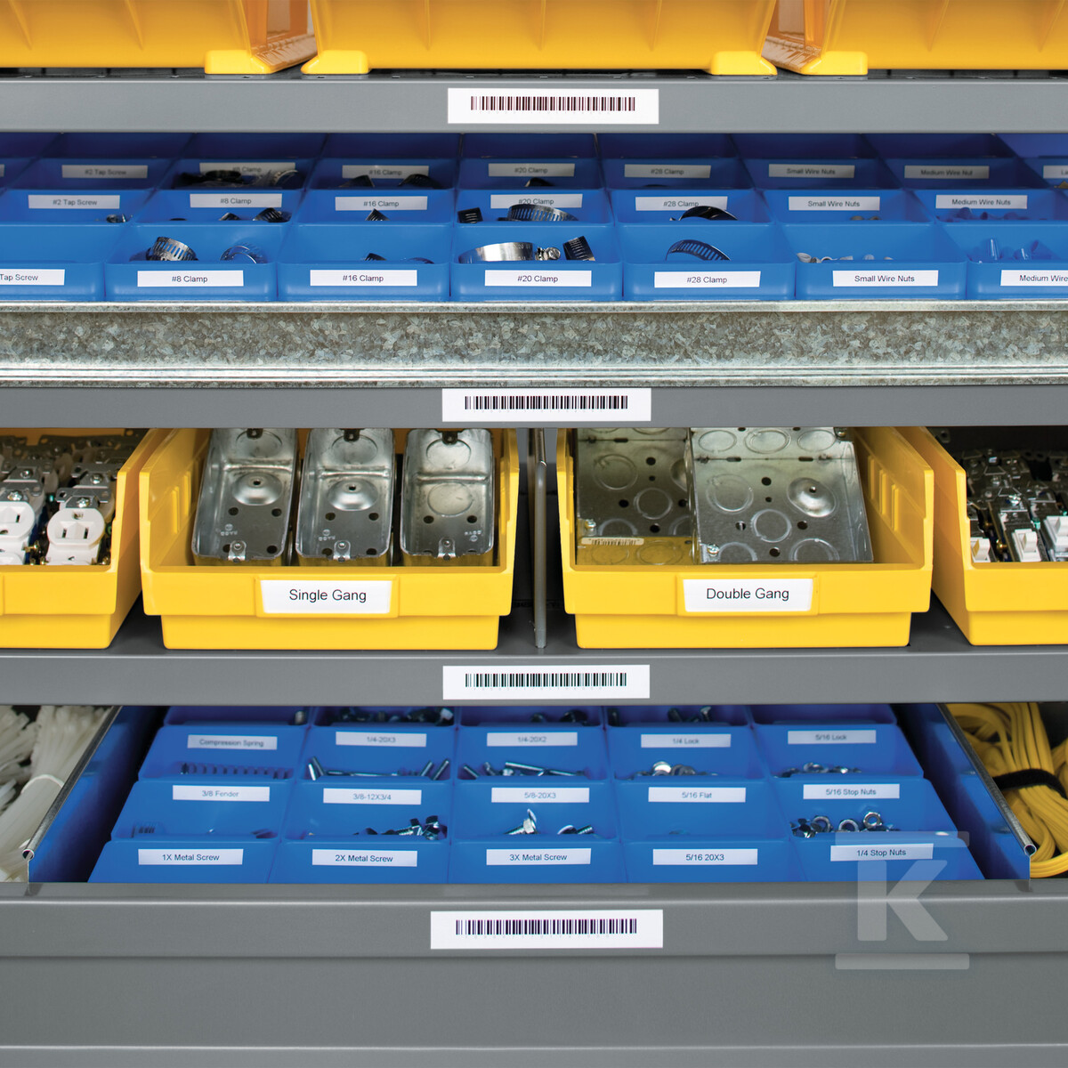 Скотч вініловий перманентний - білий 12 - 18444