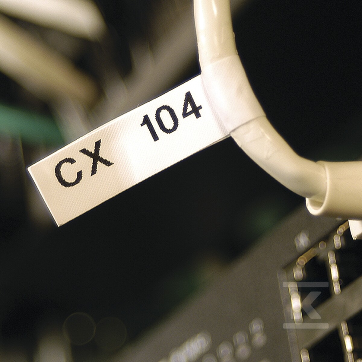 Скотч вініловий перманентний - білий 12 - 18444