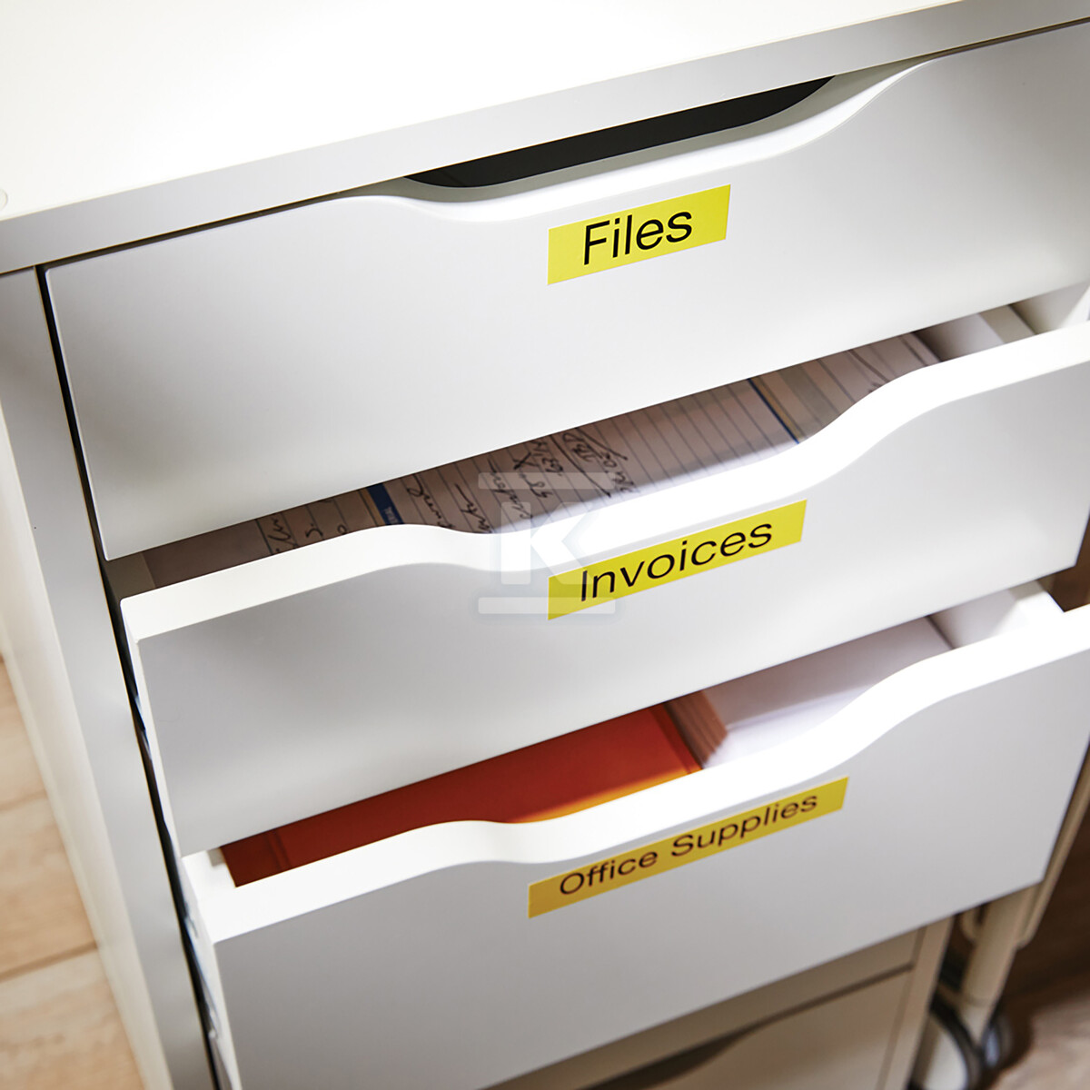 Стрічка Д1 19ммх7м, чорно-жовта - S0720880