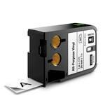 Вінілова стрічка DYMO XTL, міцна (24 мм), чорна на білому, довжина 7 м