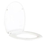 Сидіння для унітазу біле ABS