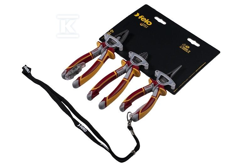 Zestaw szczypiec VDE: kombinerki 180 mm - FL58093095