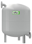 Zbiornik schładzający pośredni REFLEX V-200, 200L, 10 bar / 110 st., przyłącze kołnierzowe DN40, k.szary, ciśnieniowy, do instalacji grzewczych i chłodniczych, stojący, bez membrany