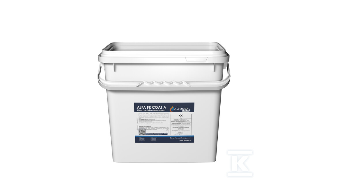 Вогнезахисна абляційна фарба ALFA FR - 2012500000
