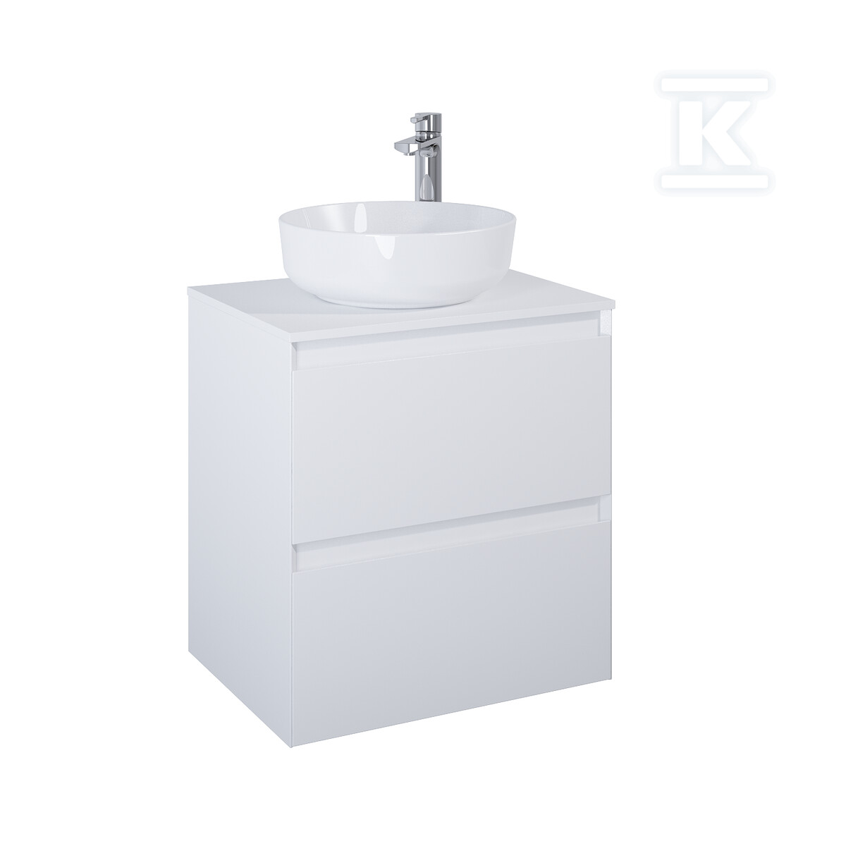 Szafka SPLIT 60 2s white matt pdw - RE010600055290