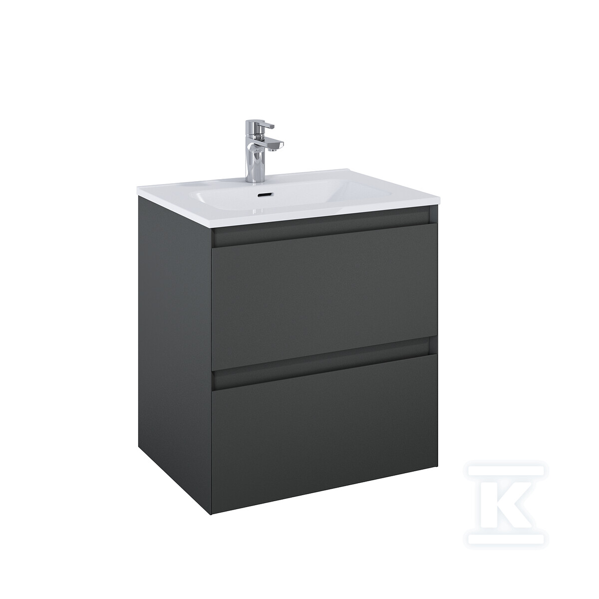 Szafka SPLIT 60 2s anthracite matt pdw - RE010600056010