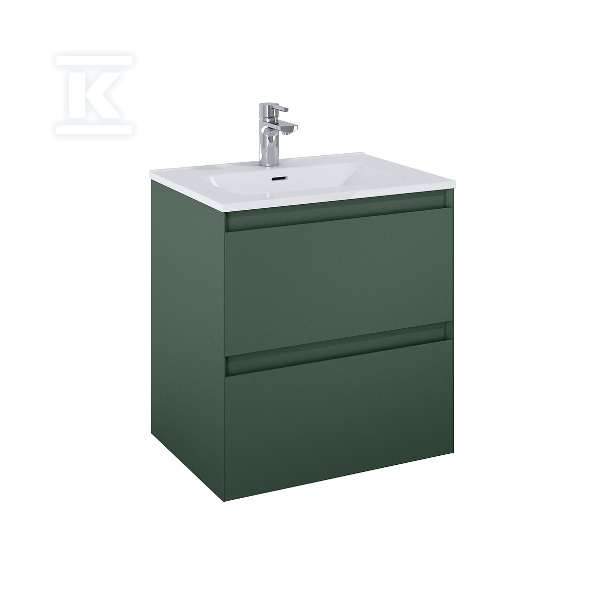 Szafka SPLIT 60 2s forest green matt - RE010600057010
