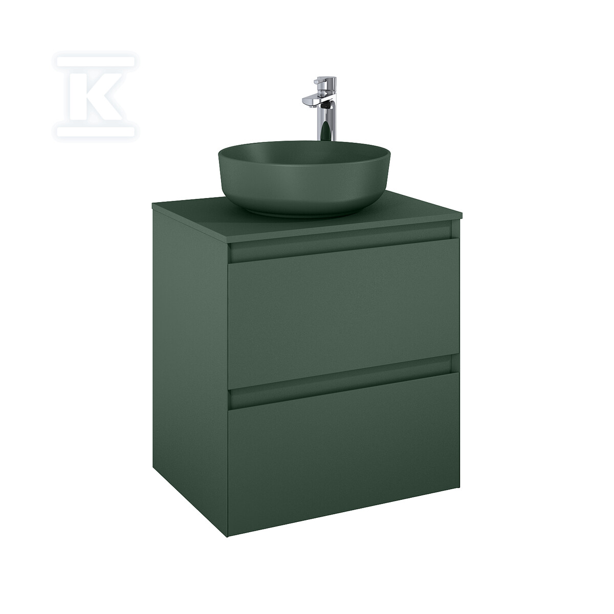 Szafka SPLIT 60 2s forest green matt - RE010600057010