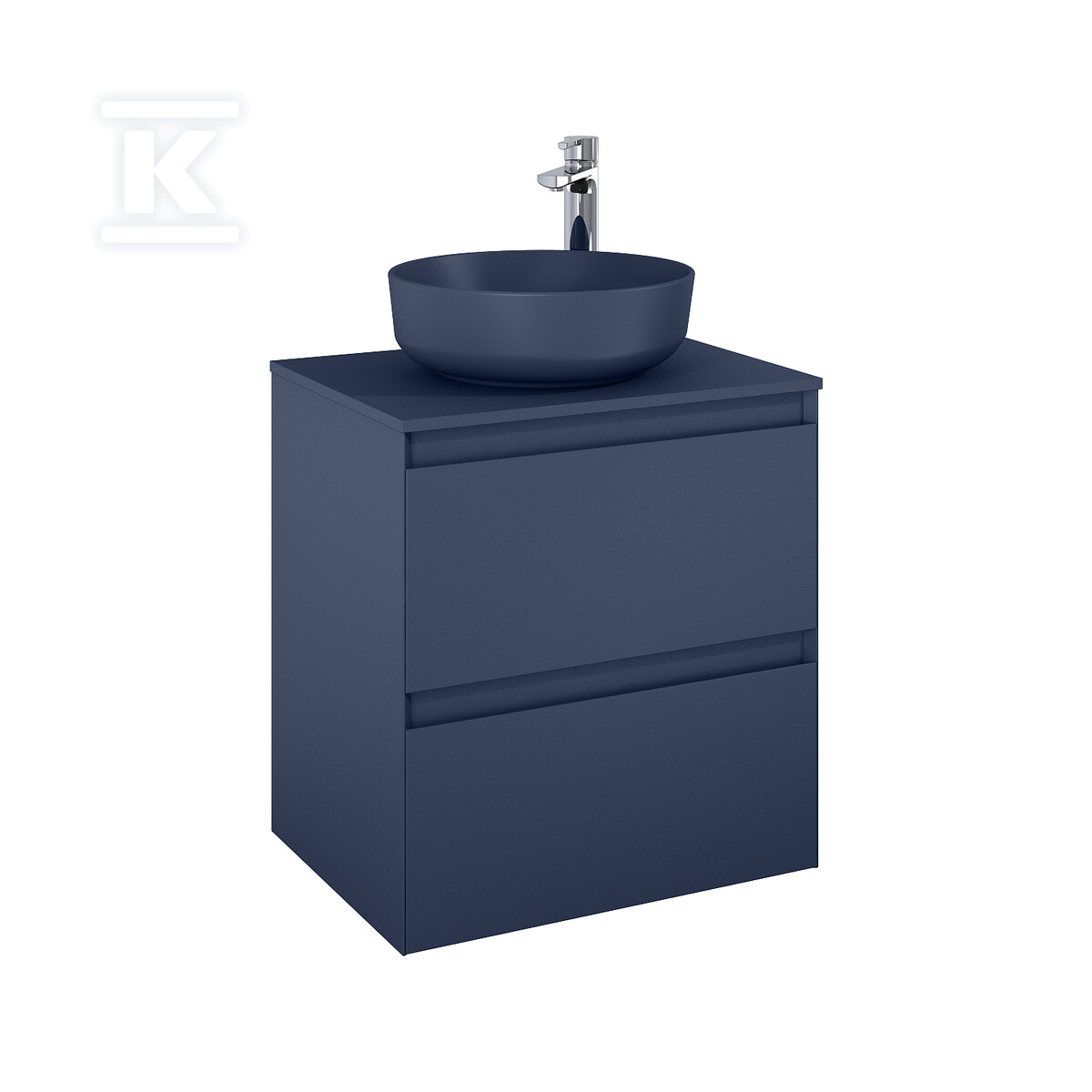 Szafka SPLIT 60 2s navy blue matt pdw - RE010600057030