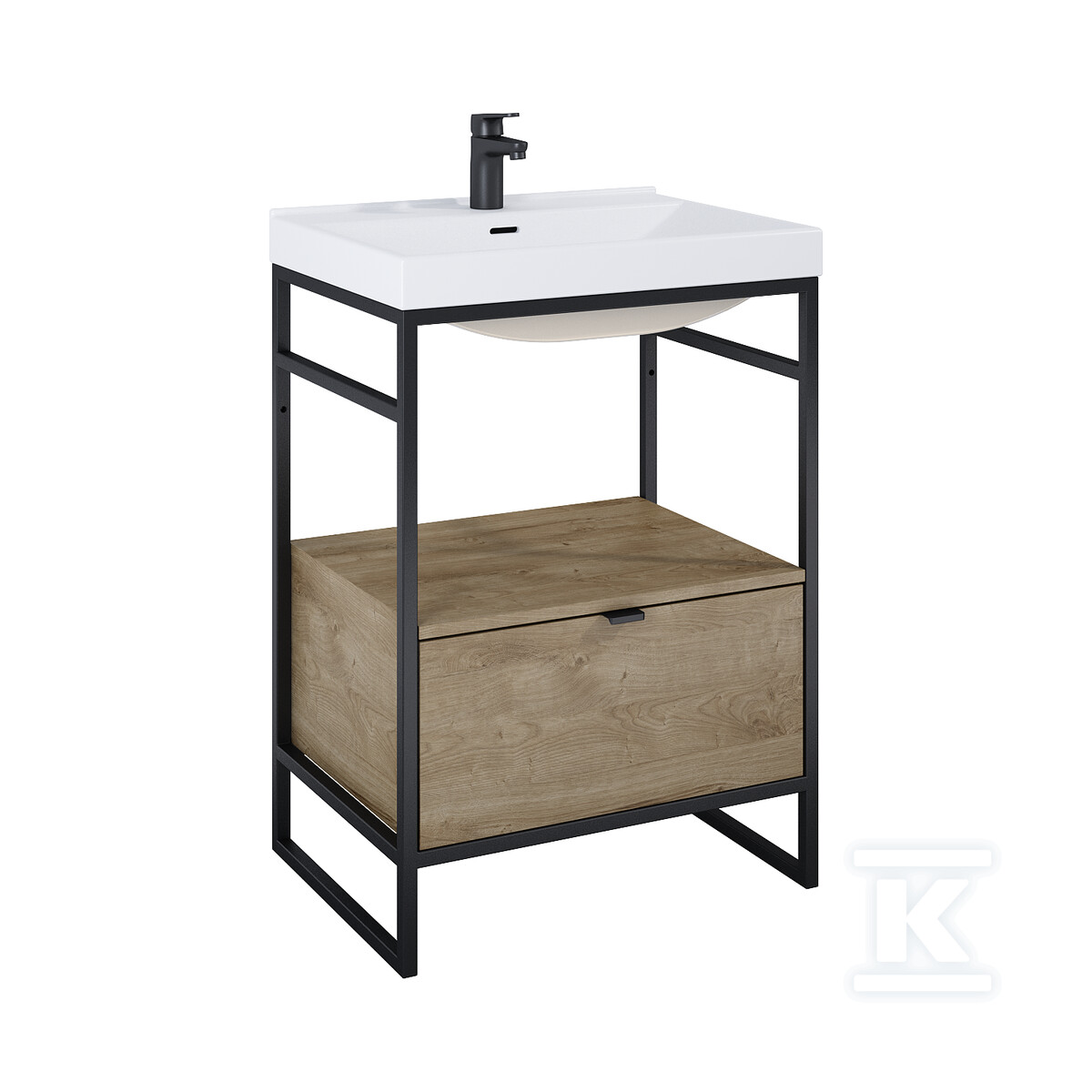 Szafka INDUS 60 1s dąb canela do - RE010600077050