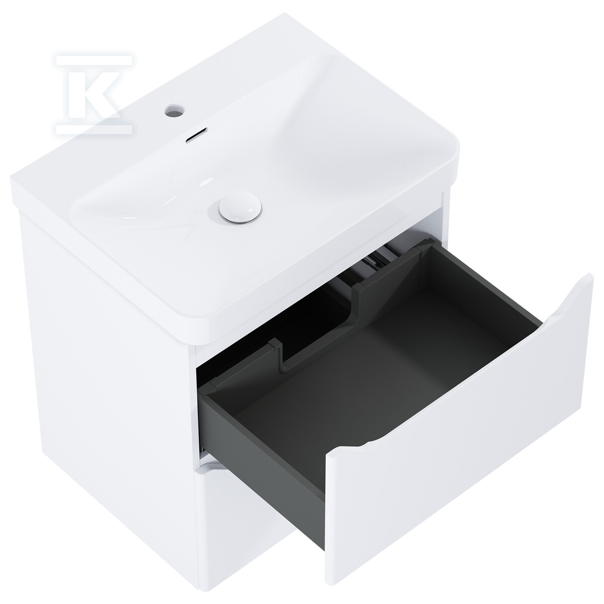 Szafka HELO 60 2s white matt pdw - RE010600205290