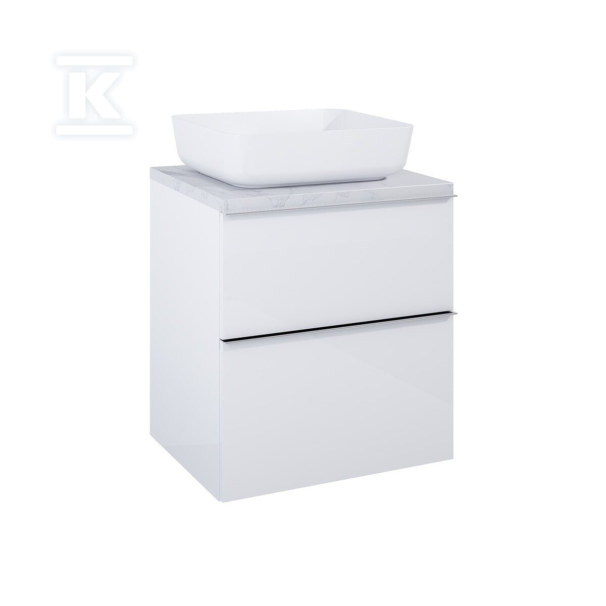 Szafka LOOK 60 2s white matt pdw - RE010601025290