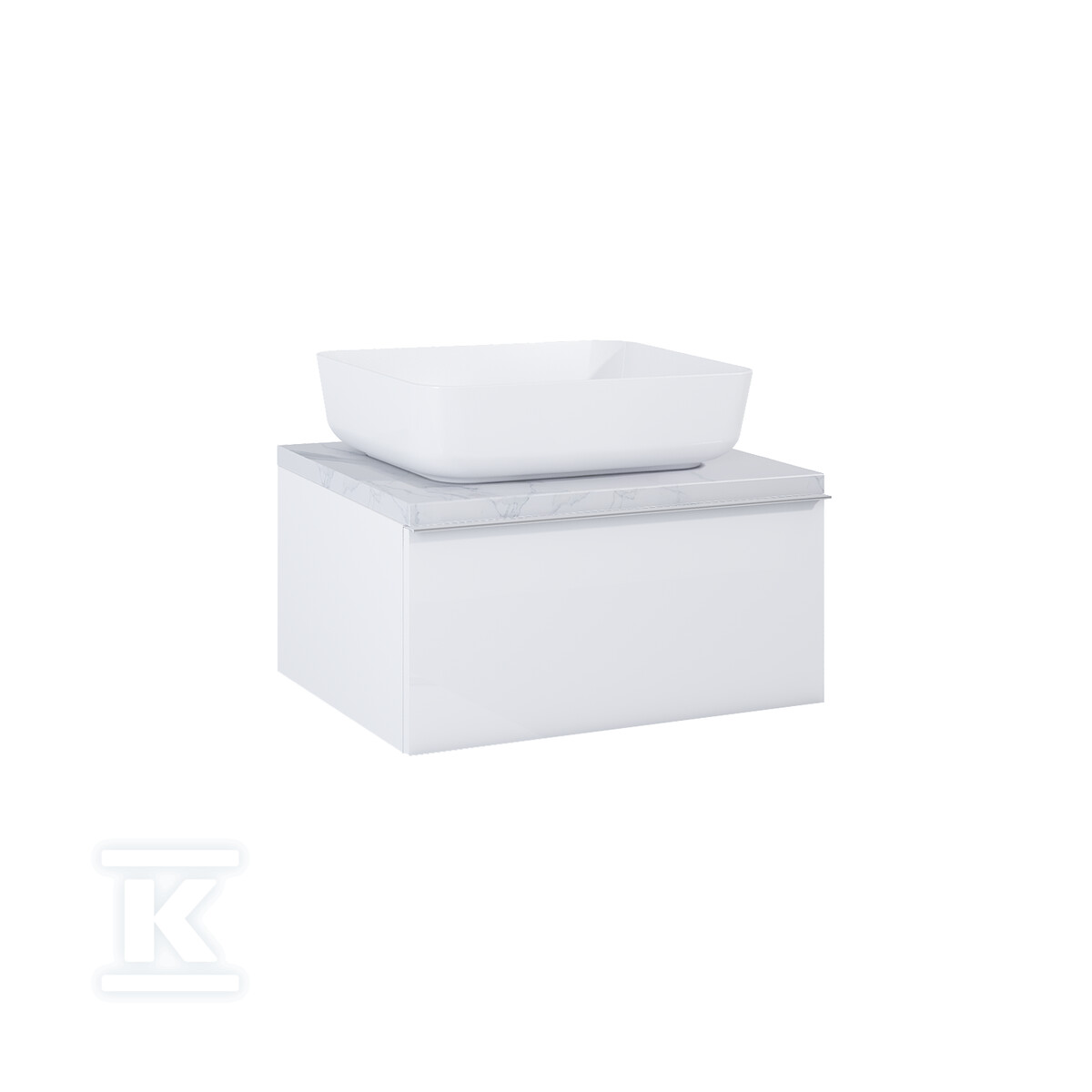 Szafka LOOK 60 1s white matt pdw - RE010603025290