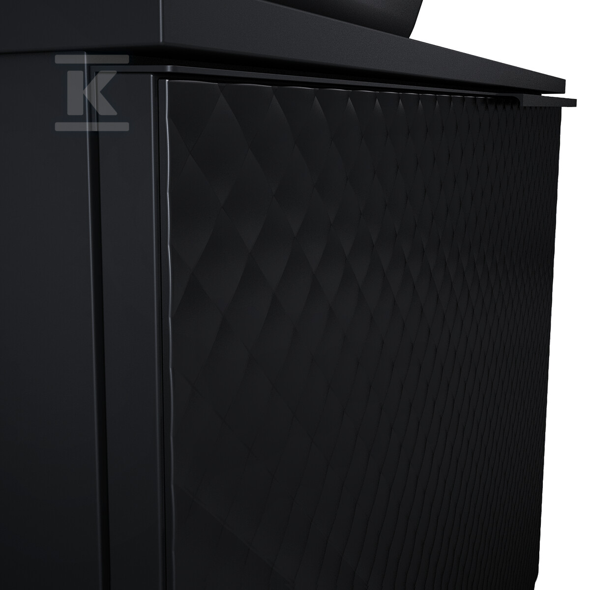 Szafka GLAM 70 1s+1s black matt pdw - RE010700167160