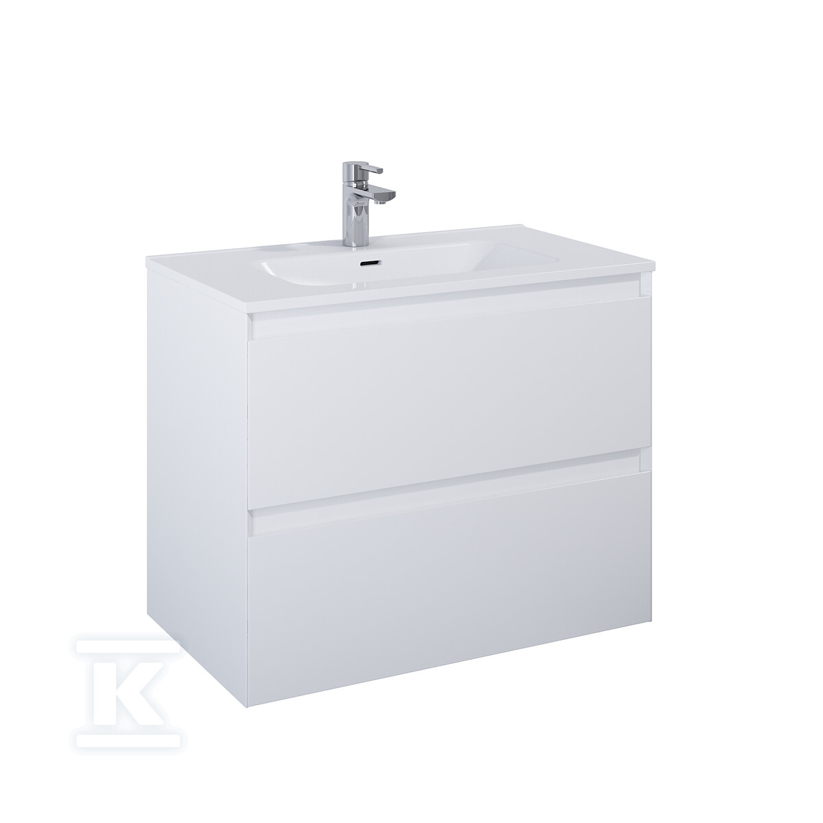 Szafka SPLIT 80 2s white matt pdw - RE010800055290