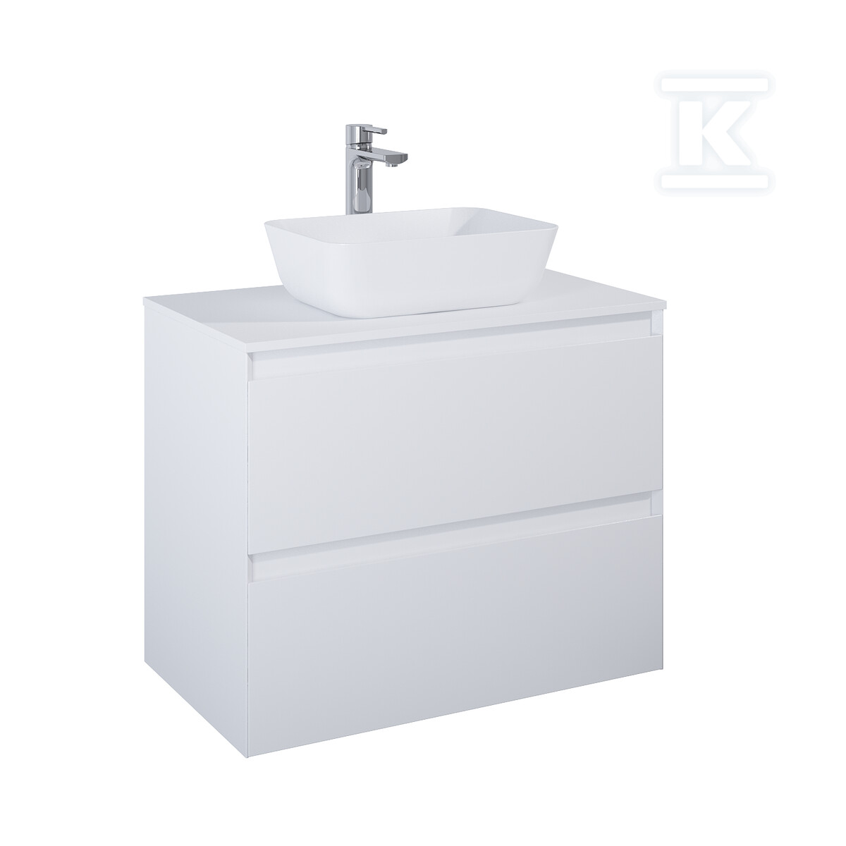 Szafka SPLIT 80 2s white matt pdw - RE010800055290