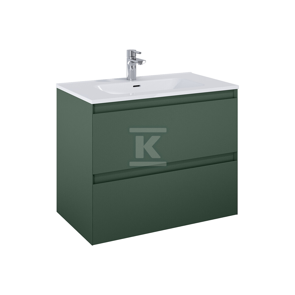 Szafka SPLIT 80 2s forest green matt - RE010800057010