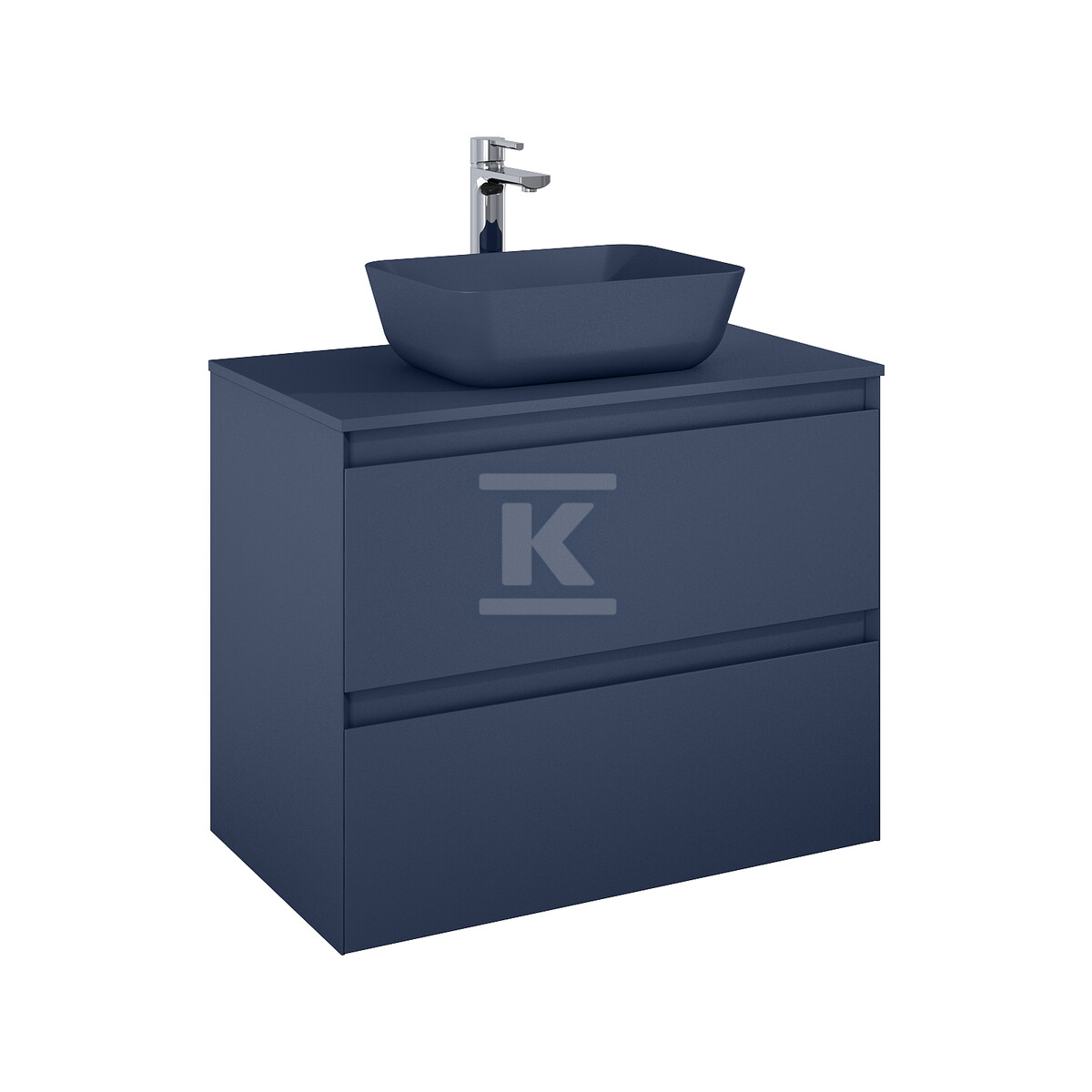 Szafka SPLIT 80 2s navy blue matt pdw - RE010800057030