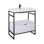 Szafka INDUS 80 1s white hg do stelaża