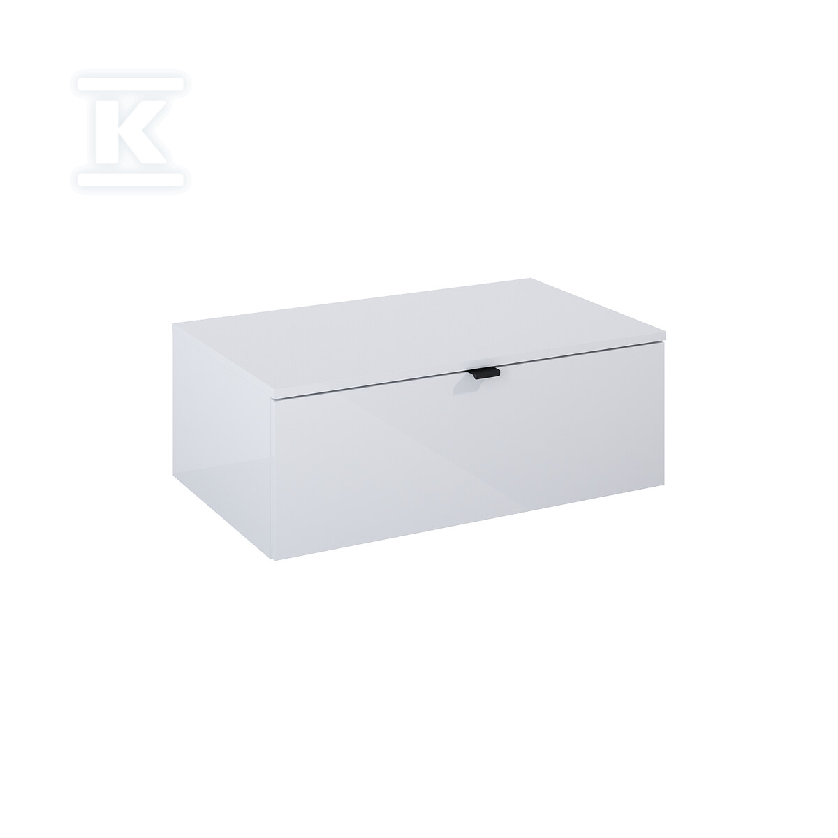 Szafka INDUS 80 1s white hg do stelaża - RE010800078060