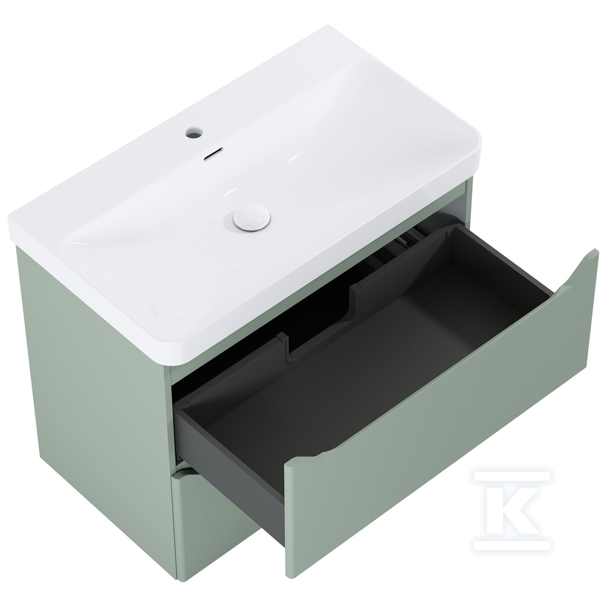 Szafka HELO 80 2s sage matt pdw - RE010800201470