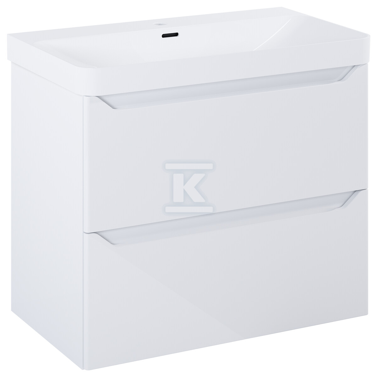 Szafka HELO 80 2s white hg pdw - RE010800208060