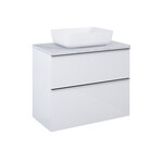 Szafka LOOK 80 2s white matt pdw