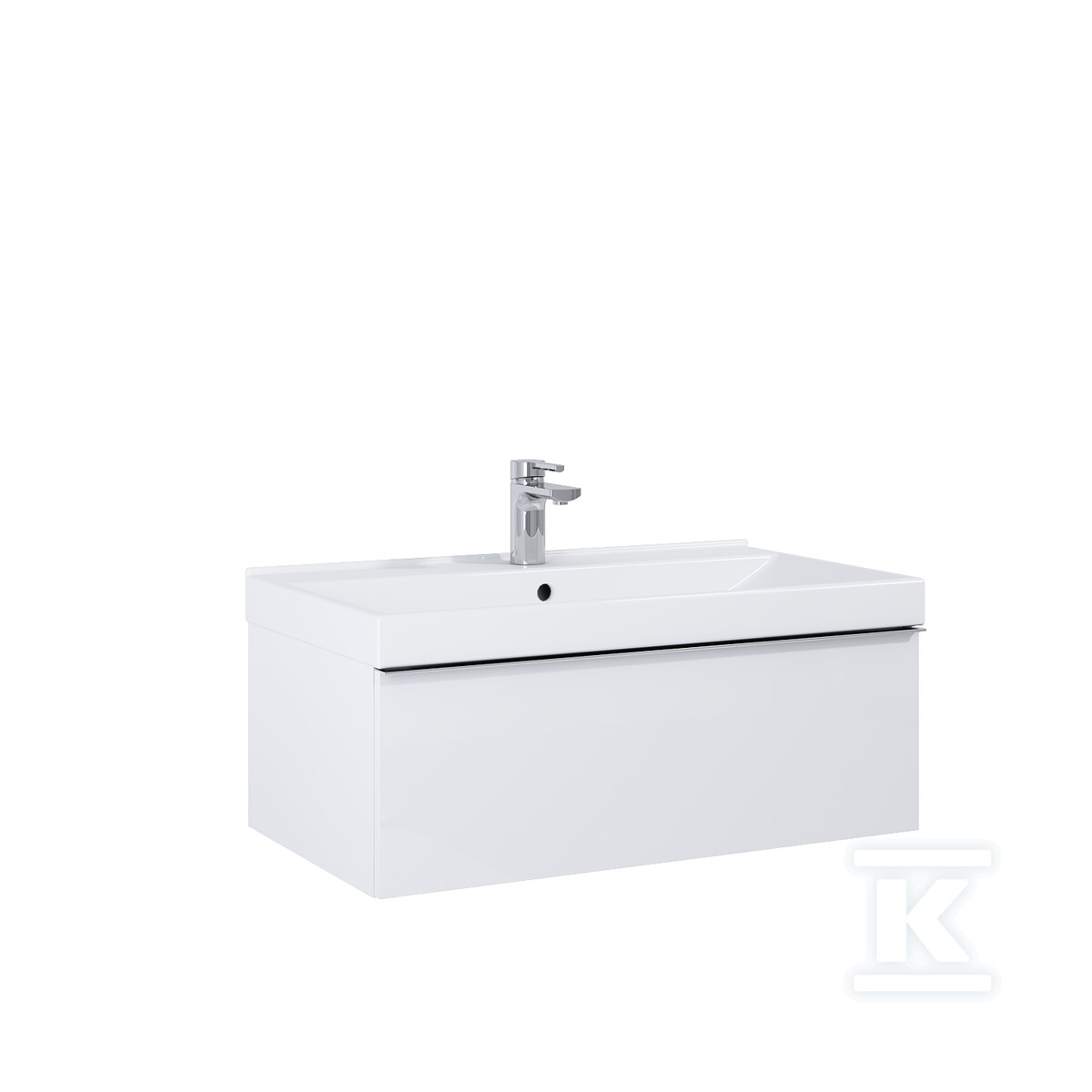 Szafka LOOK 80 1s white matt pdw - RE010803025290