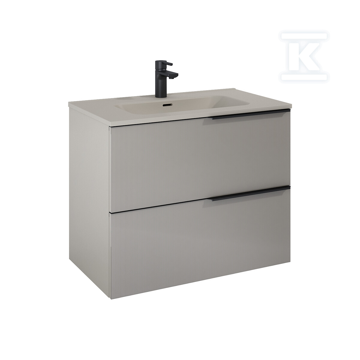 Szafka SOHO 80 2s fume matt pdw - RE010804047020