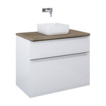 Szafka LOFTY 90 2s white hg pdw