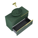 Szafka SOHO 100 2s forest green matt pdw