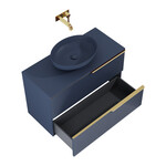 Szafka SOHO 100 2s navy blue matt pdw