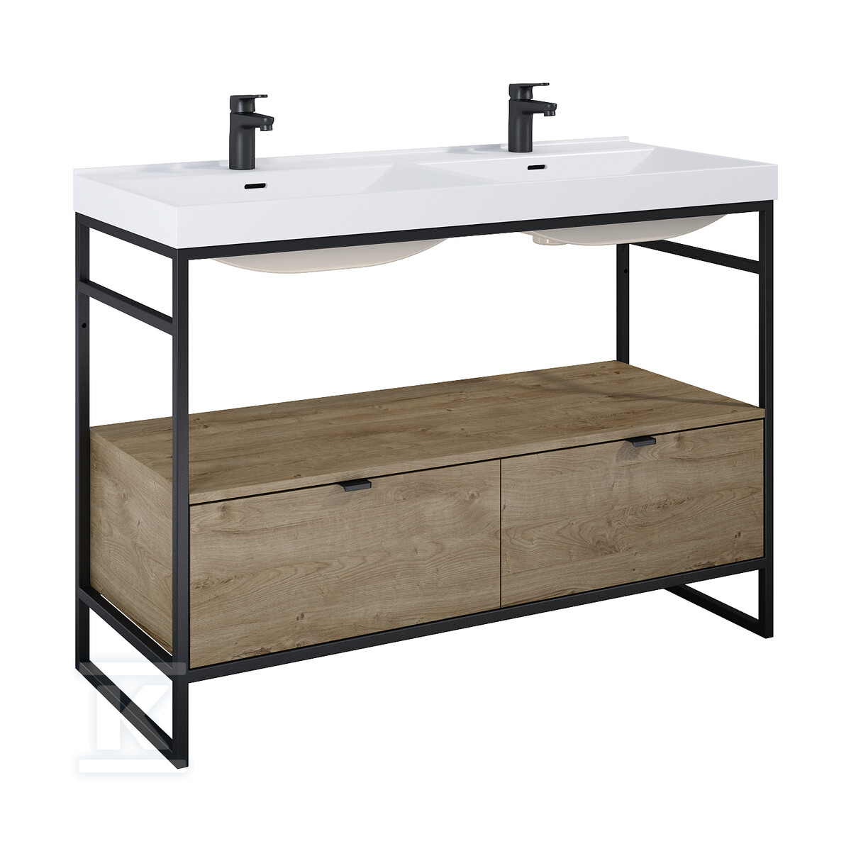 Szafka INDUS 120 2s dąb canela do - RE011200077050