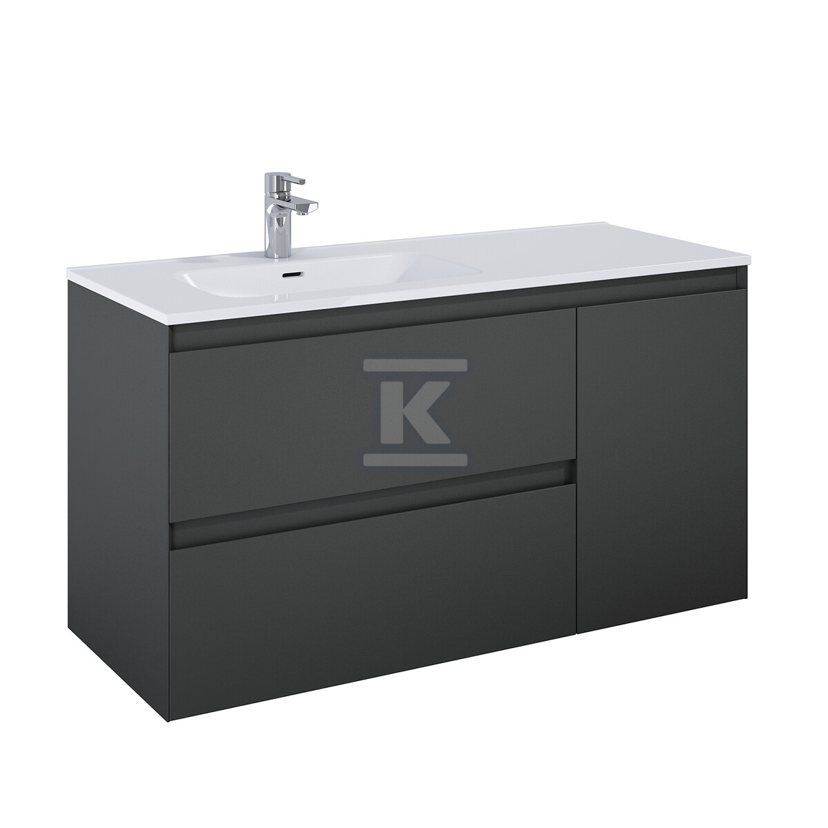 Szafka SPLIT 120 2s l cargo anthracitet - RE011206256010