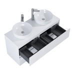 Szafka SPLIT 120 3s white matt pdw