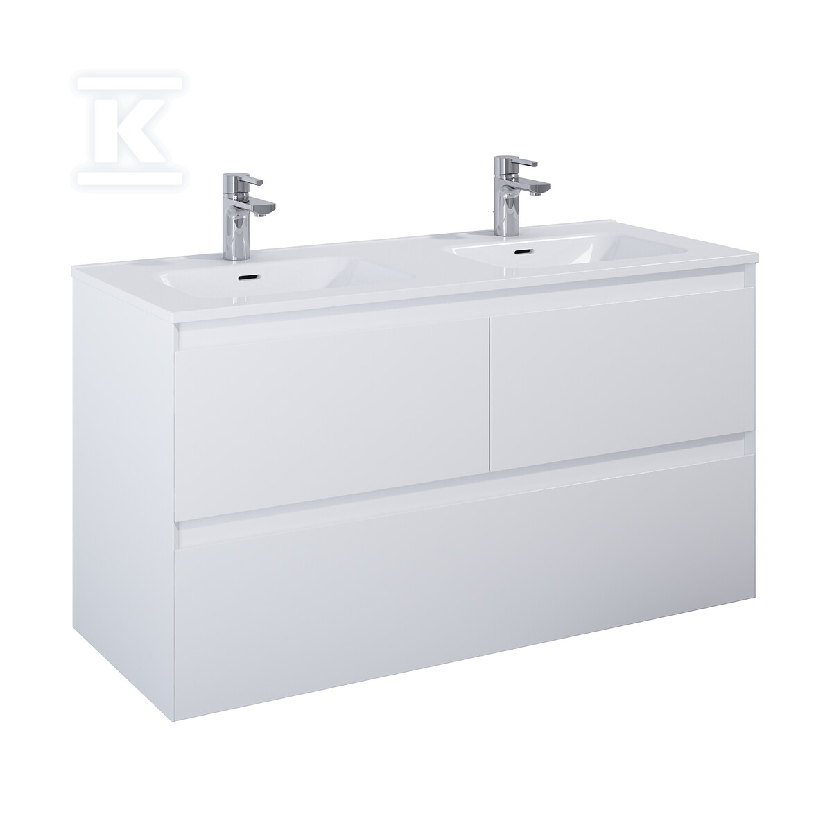 Szafka SPLIT 120 3s white matt pdw - RE012007155290