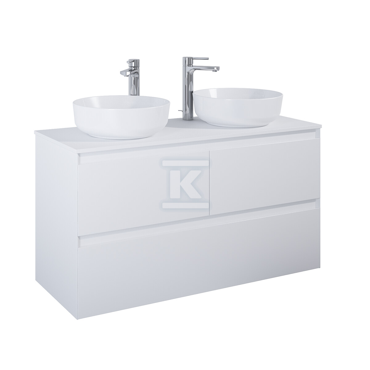 Szafka SPLIT 120 3s white matt pdw - RE012007155290