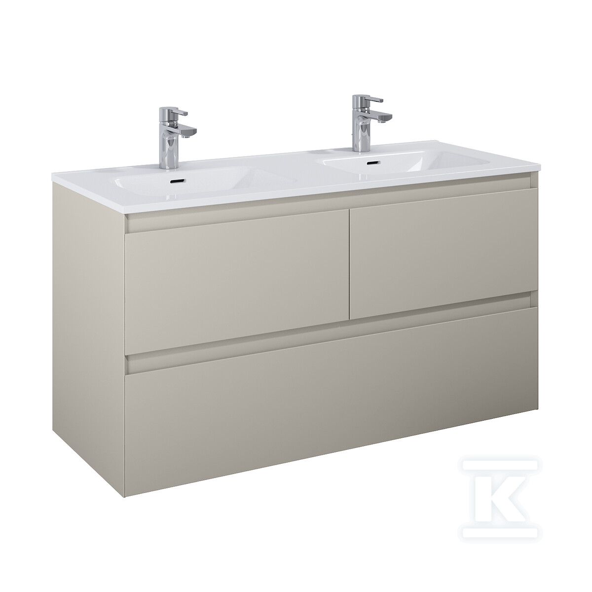 Szafka SPLIT 120 3s fume matt pdw - RE012007157020
