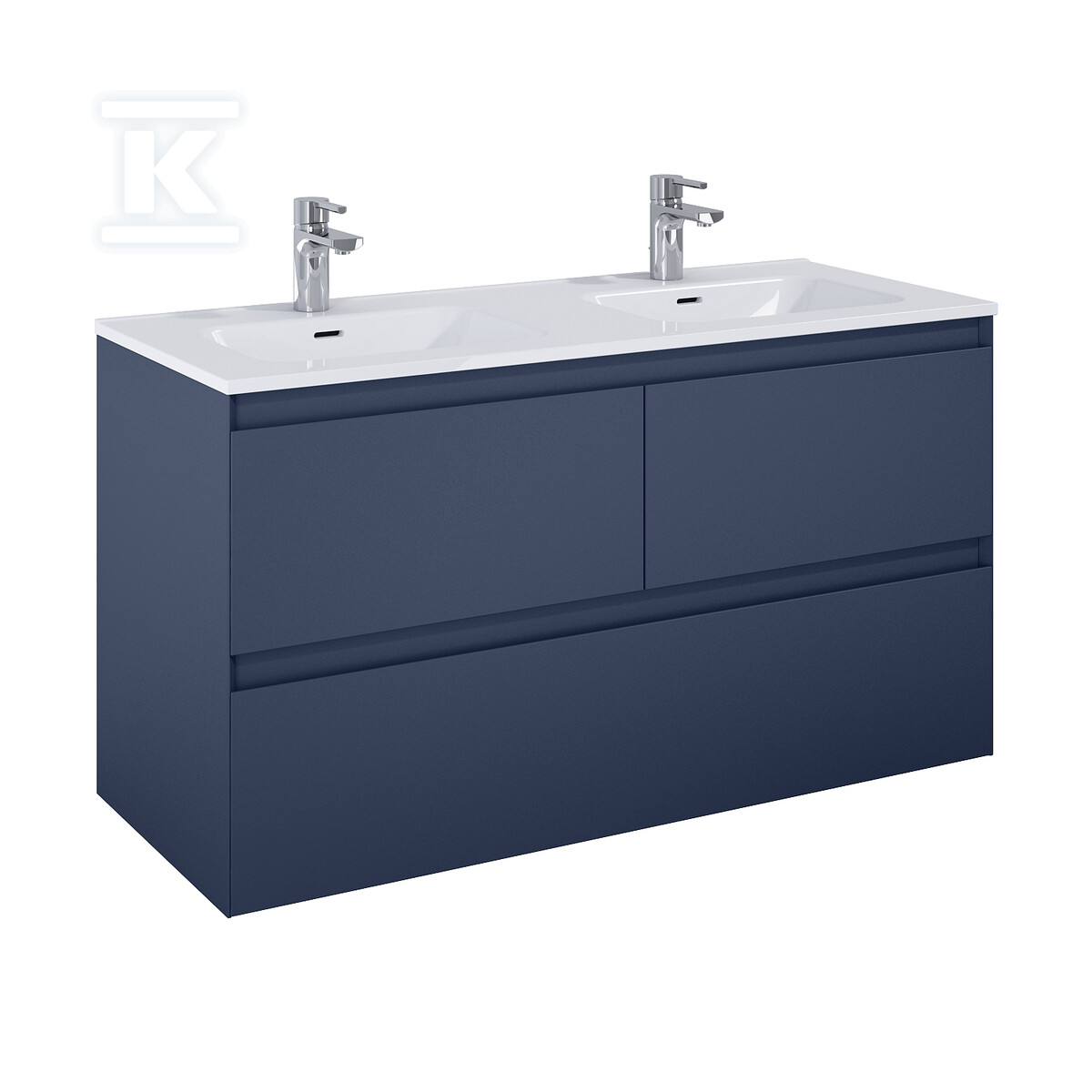Szafka SPLIT 120 3s navy blue matt pdw - RE012007157030